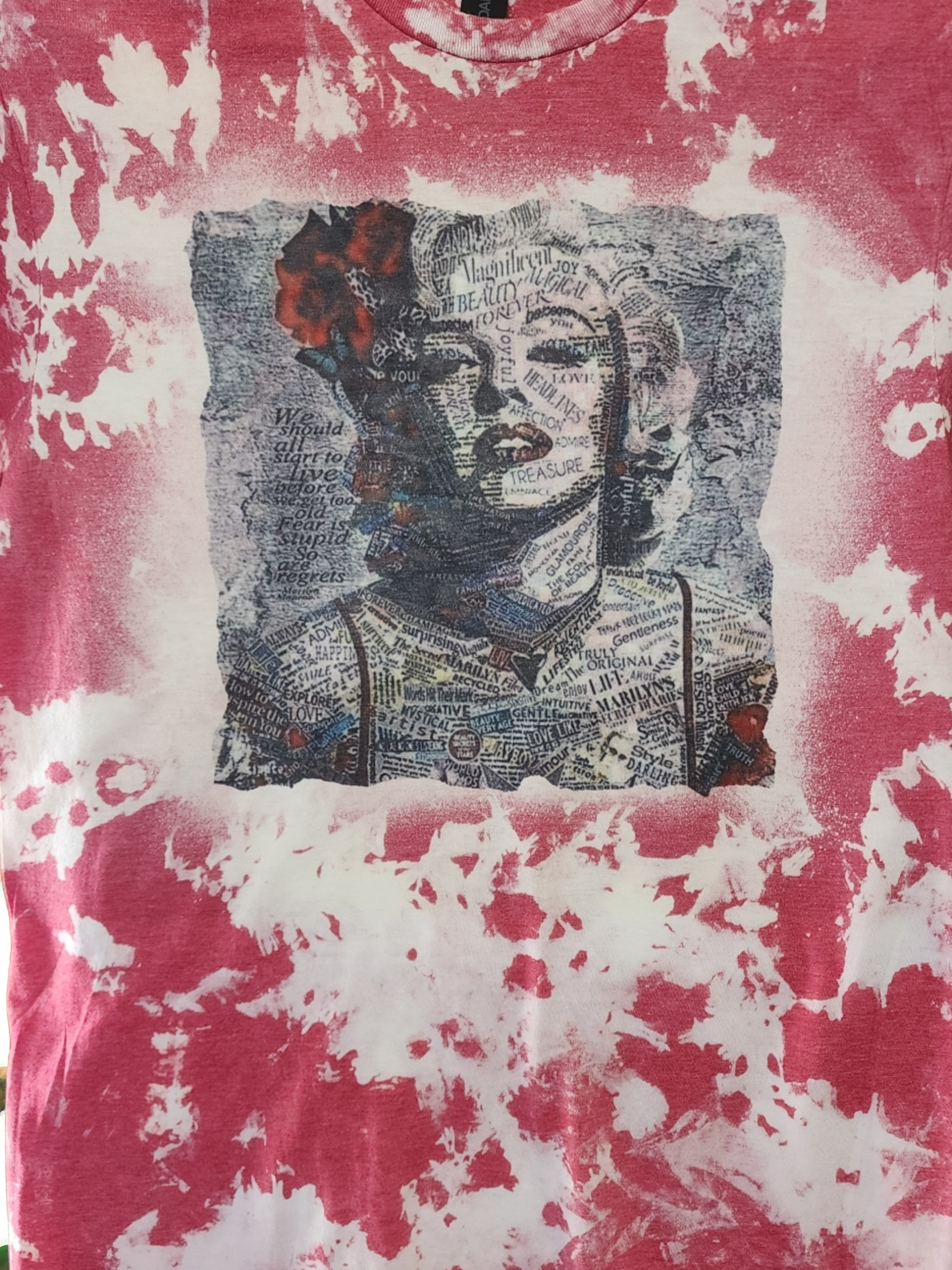 Bleached Marilyn Monroe t-shirt